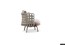 Современное кресло для сада Minotti Torii Nest "Outdoor"