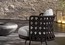 Современное кресло для сада Minotti Torii Nest "Outdoor"