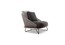 Кресло с пуфом для ног Minotti Rivera "Armchair"