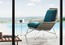 Элегантное кресло с пуфом Minotti Prince "Cord" Outdoor