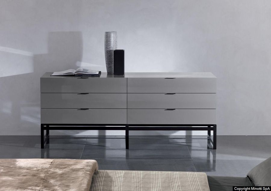 Элегантный комод Minotti Harvey "Night Storage Units"