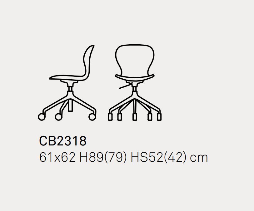 Офисный стул Connubia Ops! CB2318, CB2318-MTO
