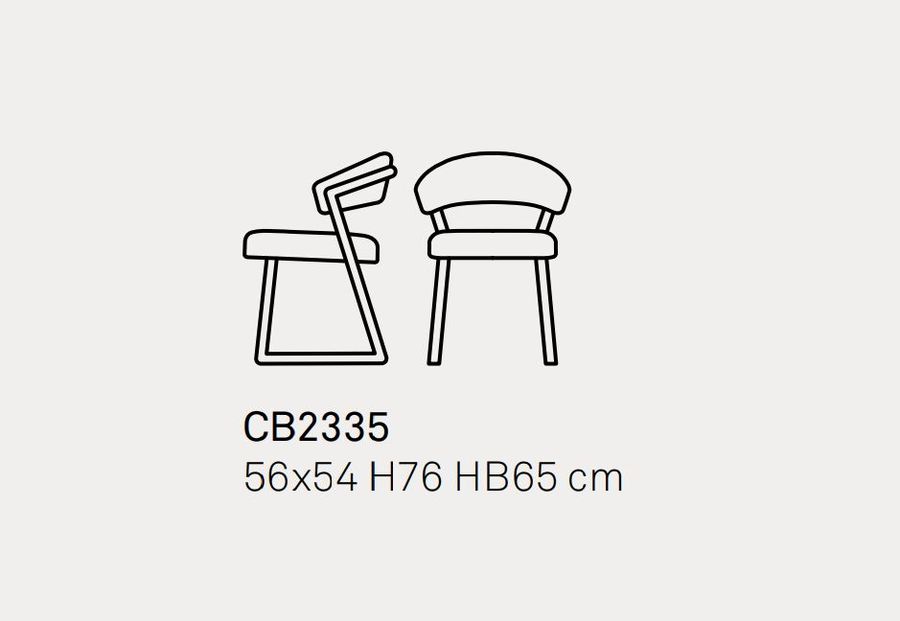 Стул с подлокотниками Connubia NY Anniversary CB2335