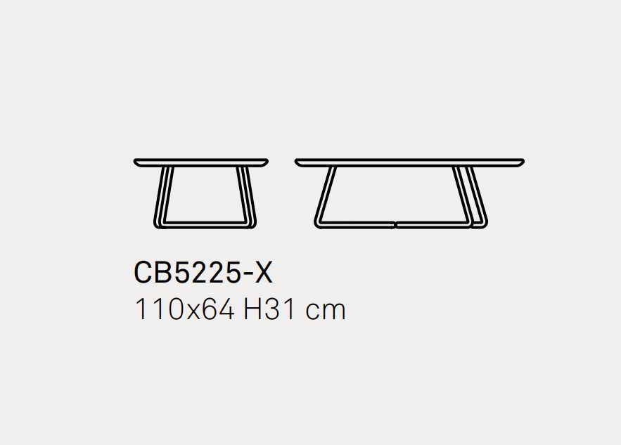 Элегантный столик Connubia Ciop CB5225-X