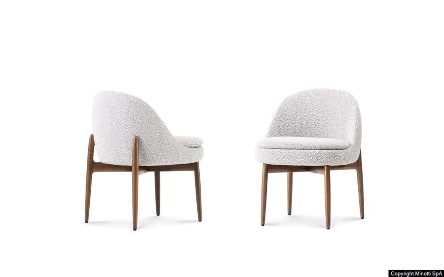 Мягкий стул Minotti Sendai "Dining"