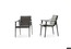 Стул с подлокотниками Minotti Fynn "Dining"