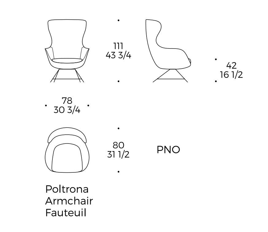 Модное кресло LIU JO Sweet Embrace Poltrona