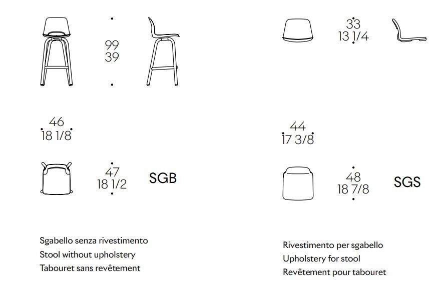 Барный стул LIU JO Marsina Stool