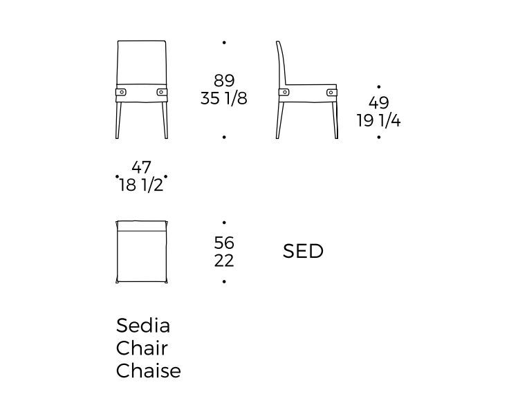Элегантный стул LIU JO Outfit Chair 02