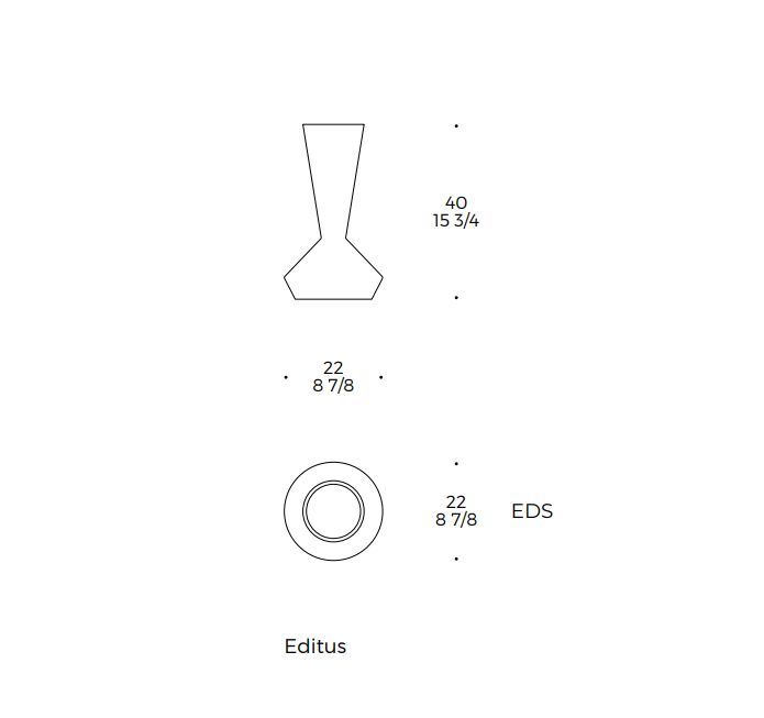 Модная ваза LIU JO Faventia Editus Vase