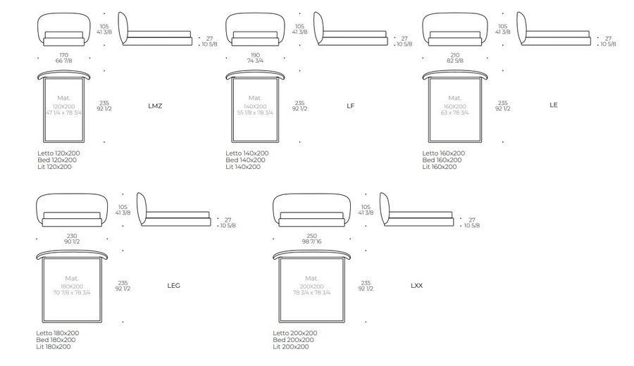 Шикарная кровать LIU JO Guest Bed