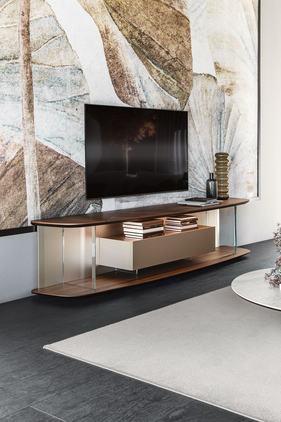 Современная тумба для ТВ Cattelan Italia Altavista