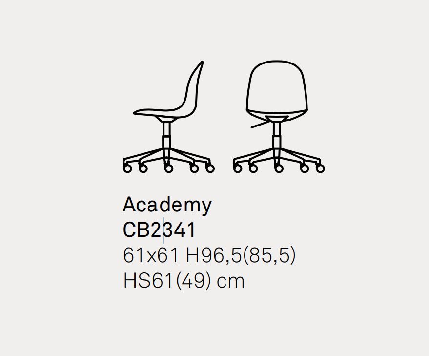 Рабочий стул Connubia Academy CB2341