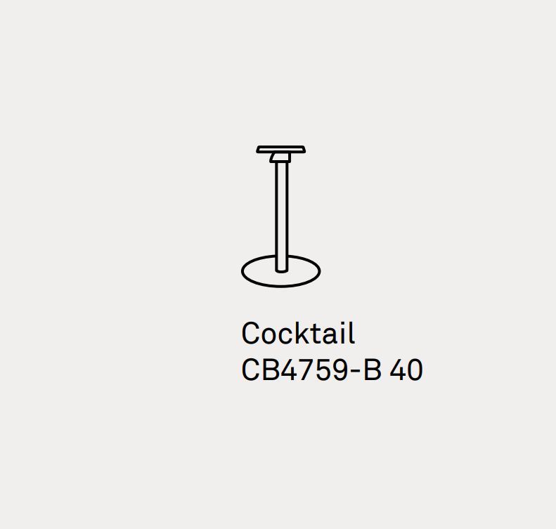 Основание для стола Connubia Cocktail CB4759-B 40