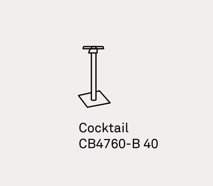 Основание для стола Connubia Cocktail CB4760-B 40