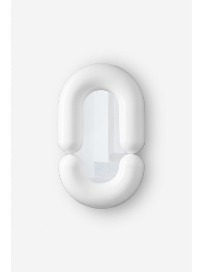 Дизайнерское зеркало Moustache Zodiac JBF 11 WHITE M