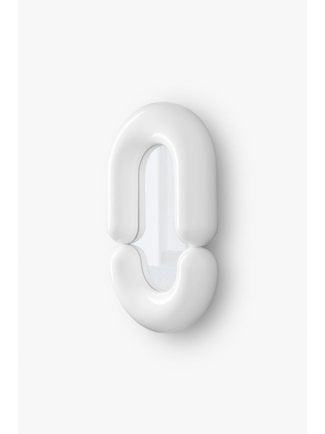 Дизайнерское зеркало Moustache Zodiac JBF 11 WHITE M