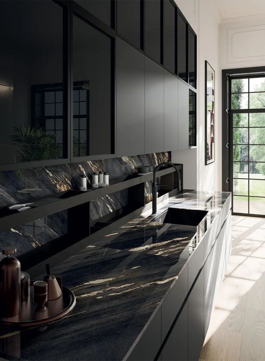 Шикарная кухня Arredo3 Glass 2.0