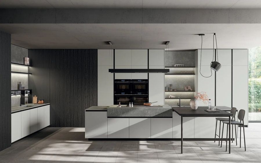 Шикарная кухня Arredo3 Glass 2.0