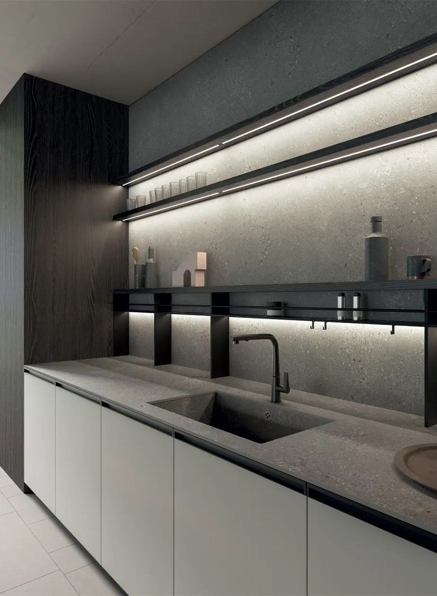 Шикарная кухня Arredo3 Glass 2.0