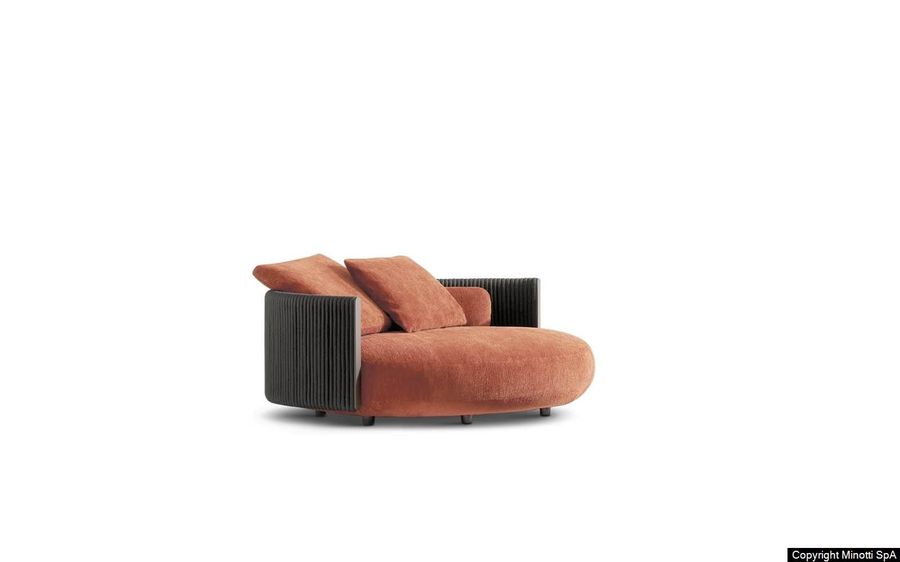 Садовое кресло Minotti Bézier "Cord" Outdoor