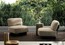 Дизайнерское кресло для сада Minotti Saki "Outdoor"