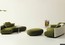 Стильный диван для сада Minotti Bézier "Cord" Outdoor