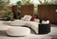 Стильный диван для сада Minotti Bézier "Cord" Outdoor