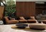 Стильный диван для сада Minotti Bézier "Cord" Outdoor