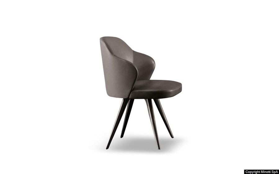 Удобный стул Minotti Leslie "Lounge"