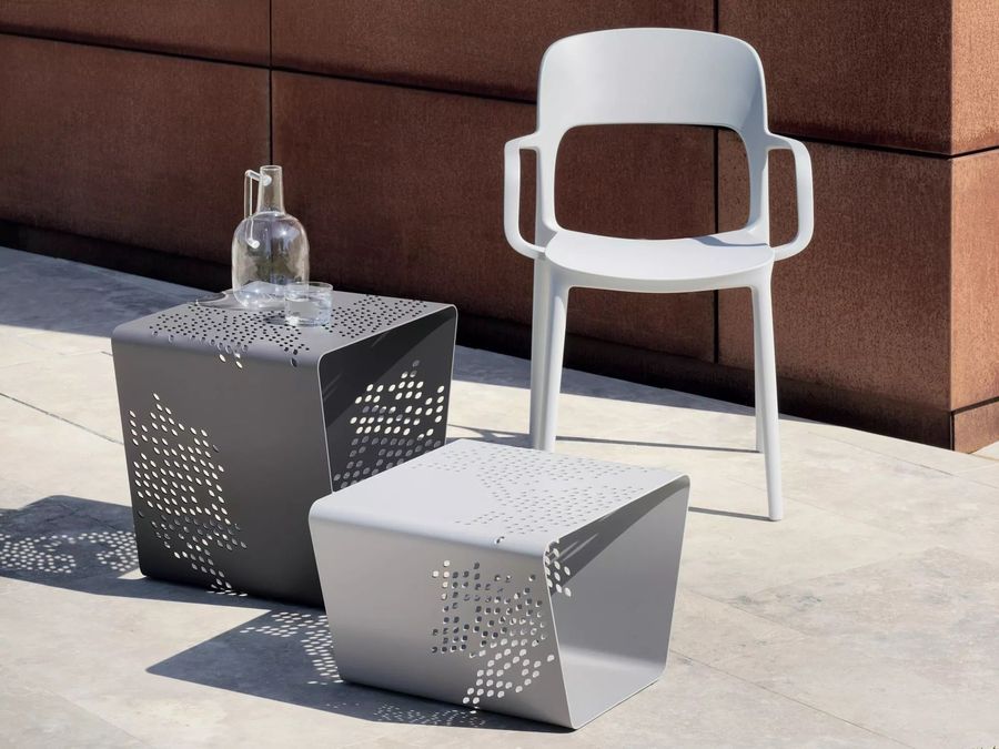 Садовый столик-пуф Bontempi Casa Pattern Outdoor