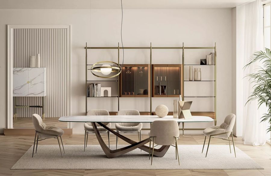 Стильный стол Bontempi Casa Bach