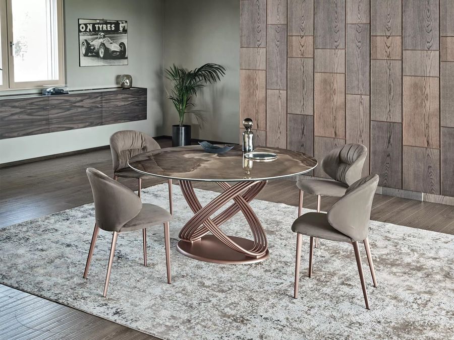 Круглый стол Bontempi Casa Fusion