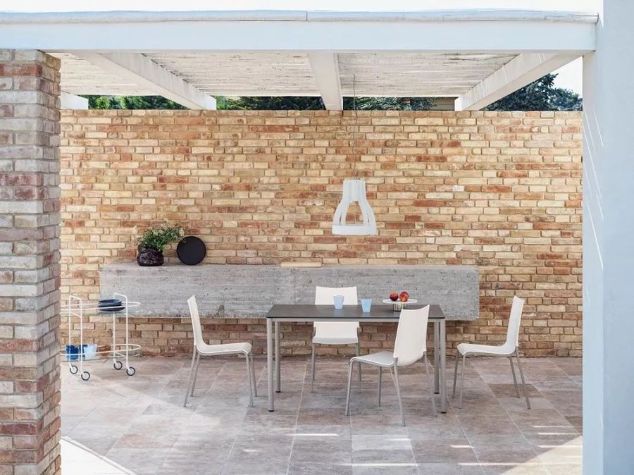 Стол для сада Bontempi Casa Moon Low Outdoor