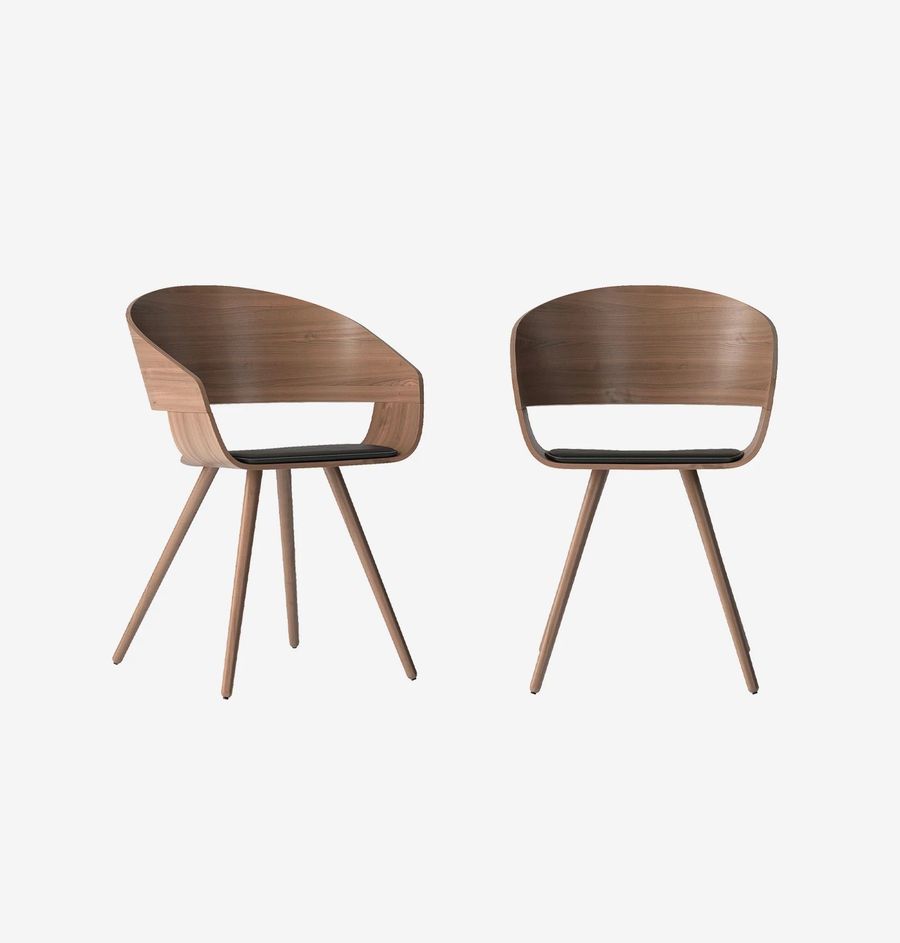 Элегантный стул Tonin Casa Hollywood_wood T8321W