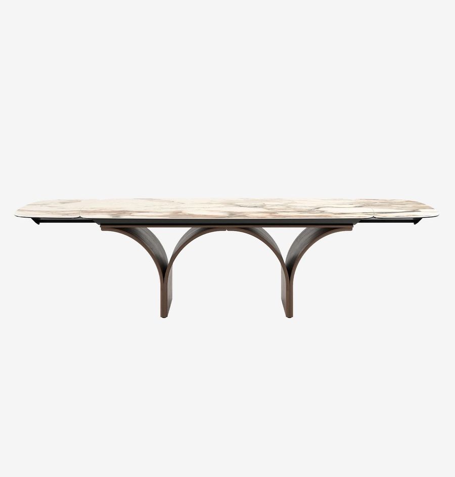 Раздвижной стол Tonin Casa Arco Ext Travertino T8268ALT