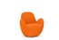 Вращающееся кожаное кресло Roche Bobois Aircell