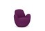 Вращающееся кожаное кресло Roche Bobois Aircell