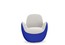 Вращающееся кожаное кресло Roche Bobois Aircell
