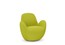 Вращающееся кожаное кресло Roche Bobois Aircell