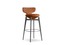 Барный стул со спинкой Roche Bobois U-turn Large Stool With Back
