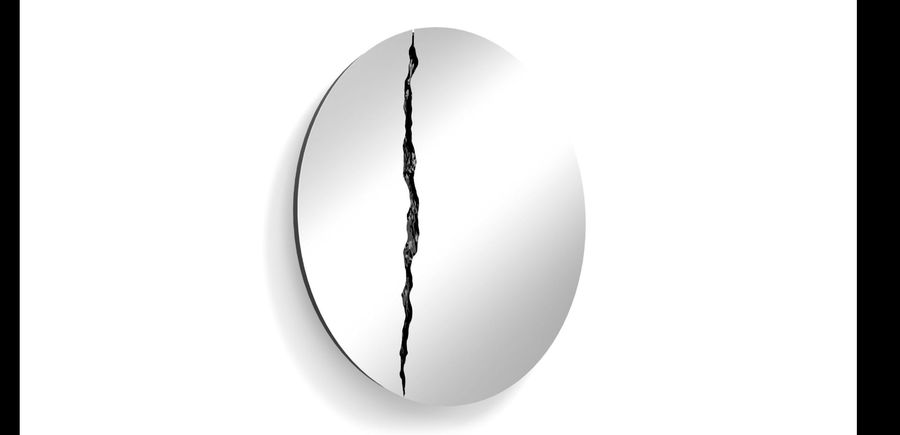 Круглое зеркало Roche Bobois Break