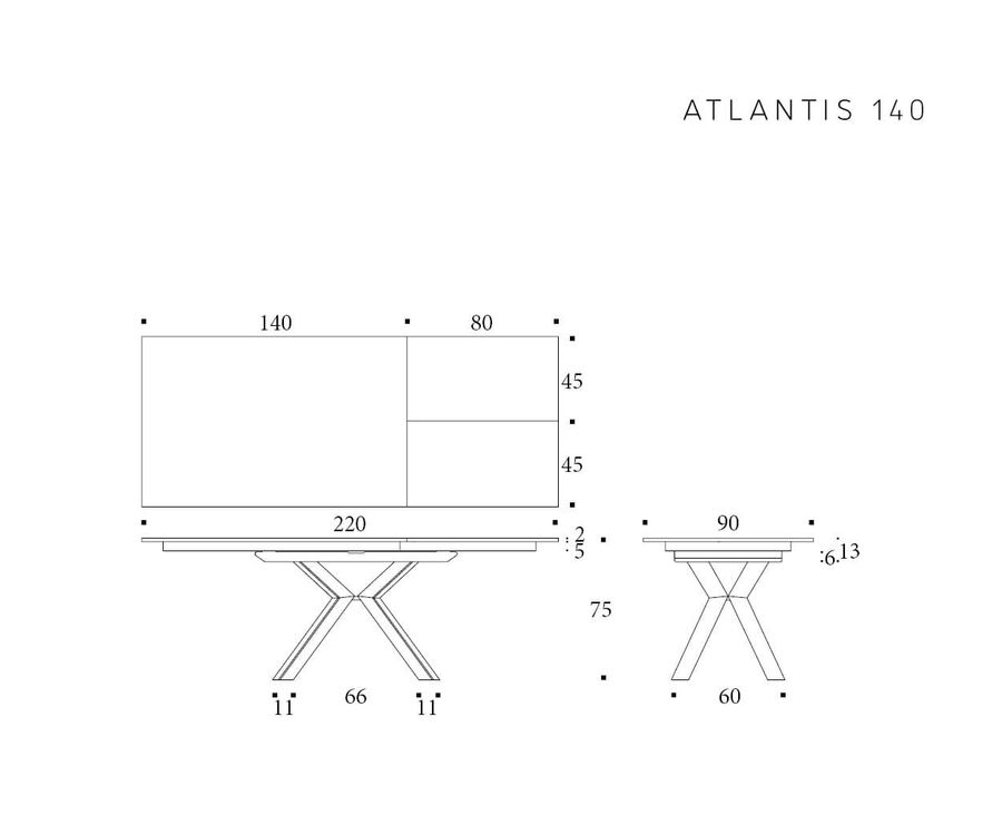 Стол-трансформер ALTACOM Atlantis