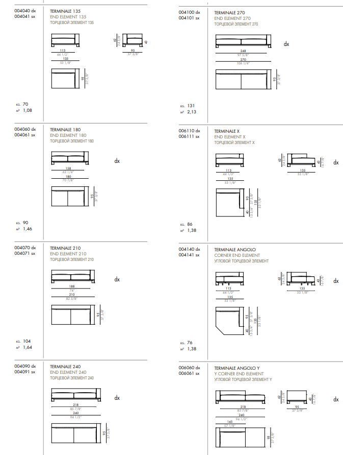 Дизайнерский диван Desiree Easton