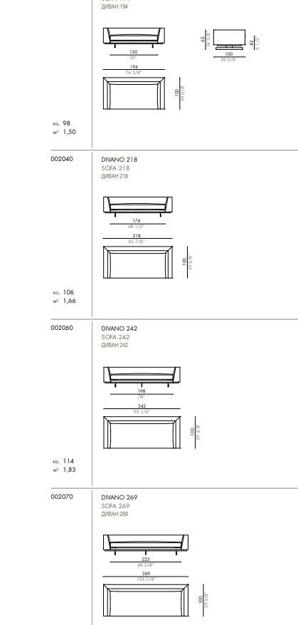 Элегантный диван Desiree Sheridan