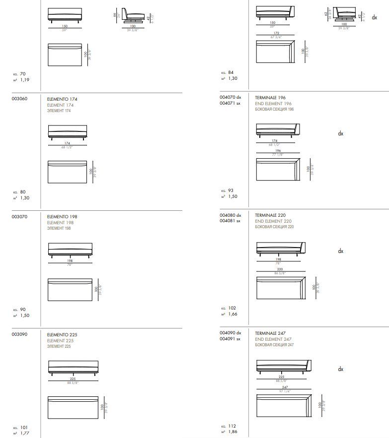 Элегантный диван Desiree Sheridan