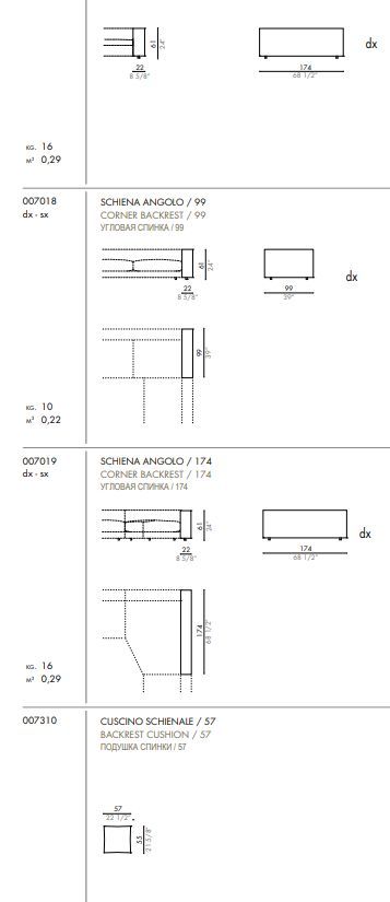 Мягкий диван Desiree Von