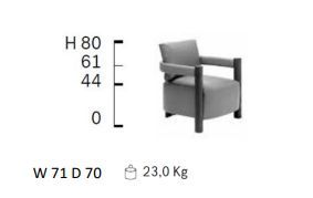 Дизайнерское кресло Frag Cloti