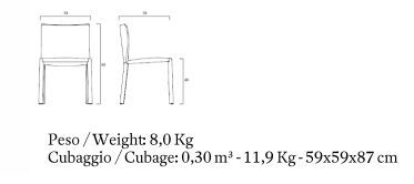 Дизайнерский стул Frag Blyn FG 53300