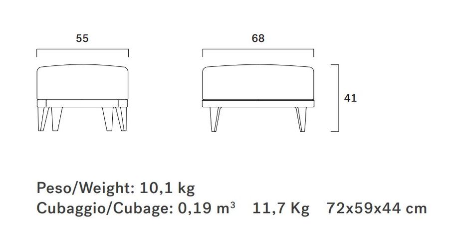 Дизайнерский пуф Frag Cocoon Pouf FG49501